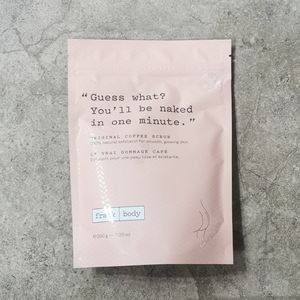 Frank body coffee scrub